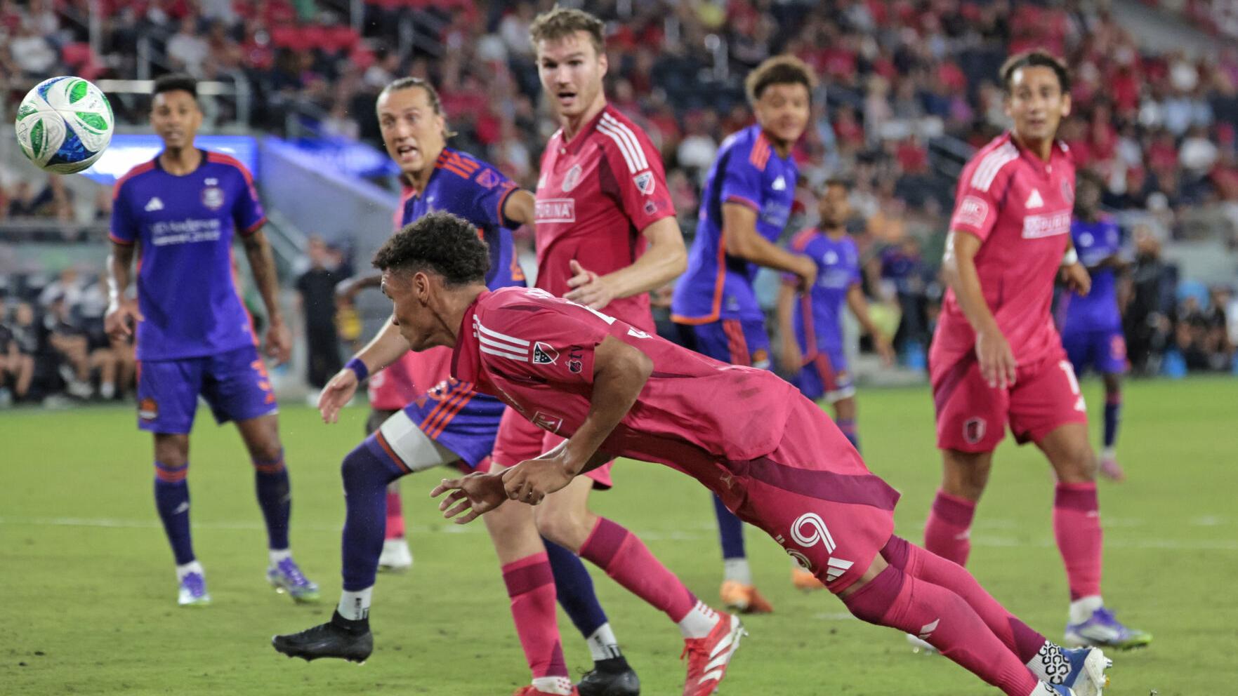 Mykhi Joyner gets first goal for 最新杏吧原创 City SC, chance at US U-20 World Cup spot